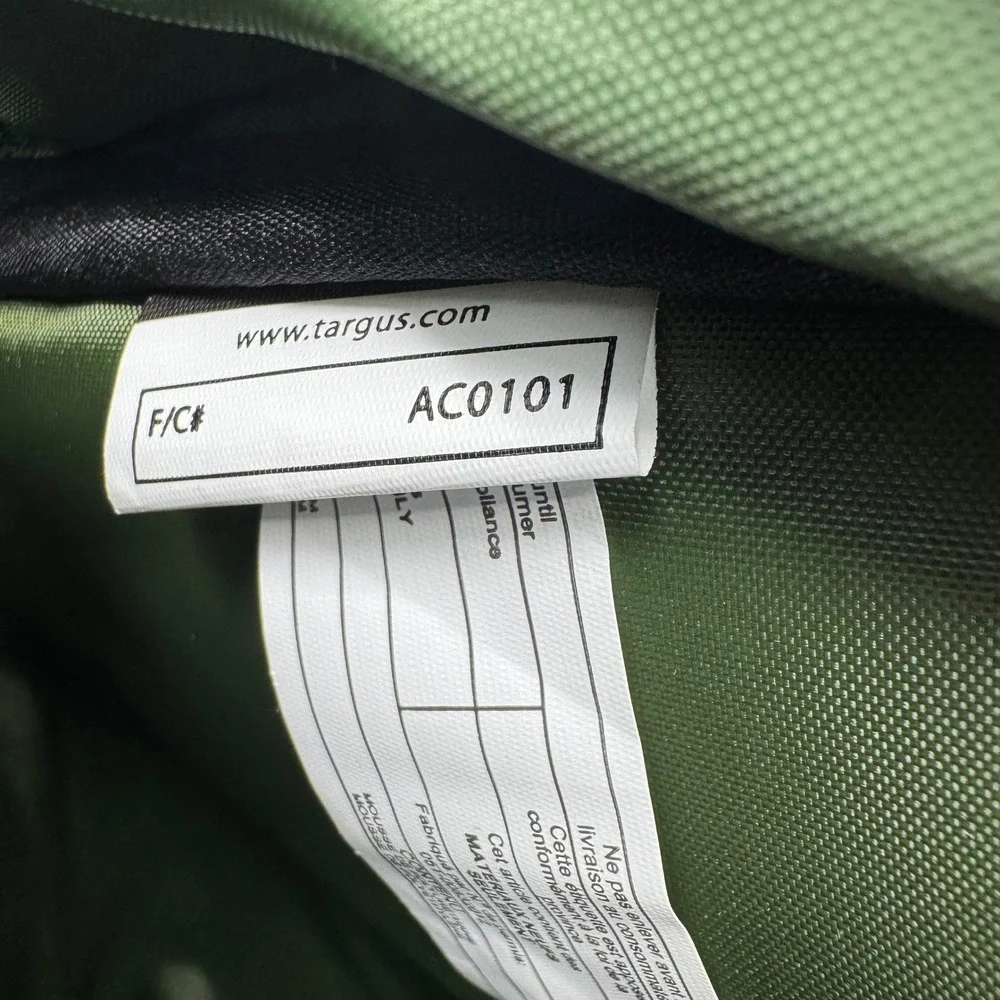 Targus Spruce EcoSmart Black Backpack Laptop Bag Tech Travel Work Business‎